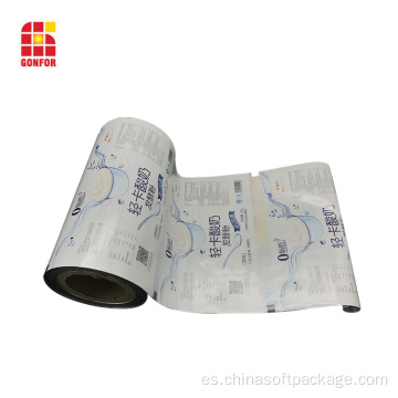 Películas de Rollstock de papel de aluminio para yogur Starter